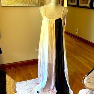 Black, white and cream sundress- never worn